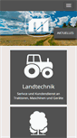 Mobile Screenshot of maas-landtechnik.de